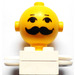 LEGO White Homemaker Figure with Yellow Head