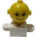 LEGO Bianco Homemaker Figure with Yellow Head