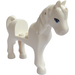 LEGO Blanc Cheval avec Bleu Yeux et Noir Eyelashes (45713)