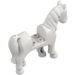 LEGO Hvit Hest med Hvit Mane med Blå Øyne (93085 / 95942)