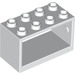 LEGO blanc Tuyau Reel 2 x 4 x 2 Titulaire (4209)