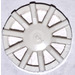 LEGO White Hub Cap with 10 Spokes (18978)