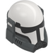 LEGO White Imperial Commando Helmet with Black Visor