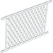 LEGO White Lattice/net 95.27 X 57.53 (48294)