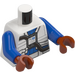 LEGO Blanco Lt. Beyta Minifigura Torso (973 / 76382)