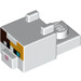 LEGO White Minecraft Cat Head (66844)