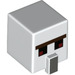 LEGO Wit Minecraft Iron Golem Hoofd (25047)