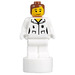 LEGO blanc Minifig Statuette avec Nurse Décoration (12685)