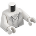 LEGO White Minifig Torso Mr. Knight (973 / 76382)