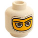 LEGO White Minifigure Head with Balaclava with Large Eyes (Safety Stud) (45021 / 45224)