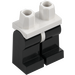 LEGO hvid Minifigur Hofter med Sort Ben (73200 / 88584)