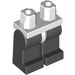 LEGO Weiß Minifigure Hüften mit Schwarz Beine (73200 / 88584)