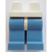 LEGO Weiß Minifigure Hüften mit Medium Blau Beine (3815 / 73200)