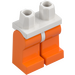 LEGO Valkoinen Minihahmo Lonkat jossa Oranssi Jalat (3815 / 73200)