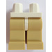 LEGO Weiß Minifigure Hüften mit Tan Beine (3815 / 73200)
