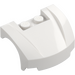 LEGO White Mudgard Bonnet 3 x 4 x 1.3 Curved (98835)