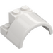 LEGO White Mudguard Brick 3 x 4 x 1.3 (1846)