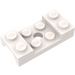 LEGO Wit Spatbord Plaat 2 x 4 met Arches met gat (60212)