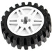 LEGO White Narrow Tire Ø24 x 7mm with Rim Narrow Ø 18 x 7