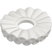 LEGO White Neck Ruffle (99251)