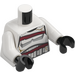 LEGO White Night Trooper Minifig Torso (973)