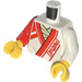 LEGO Blanco Ninjago Torso con Robe (973 / 76382)