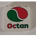 LEGO White Octan Sign Stickered Assembly