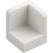 LEGO White Panel 1 x 1 Corner with Rounded Corners (6231)