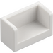 LEGO White Panel 1 x 2 x 1 with Closed Corners (23969 / 35391)