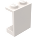 LEGO White Panel 1 x 2 x 2 without Side Supports, Solid Studs (4864)