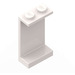LEGO Wit Paneel 1 x 2 x 3 zonder zijsteunen, volle noppen (2362 / 30009)