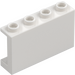 LEGO Hvit Panel 1 x 4 x 2 (14718)