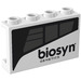 LEGO White Panel 1 x 4 x 2 with Panels and ‘biosyn GENETICS’ (Left) Sticker