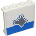 LEGO Wit Paneel 1 x 4 x 3 met Hond Hoofd Facing Links Sticker zonder zijsteunen, holle noppen (4215)