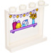 LEGO White Panel 1 x 4 x 3 with Shelf Sticker with Side Supports, Hollow Studs (35323)