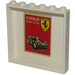 LEGO White Panel 1 x 6 x 5 with &#039;1962 250 GTO&#039; Poster Sticker (59349)