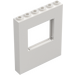 LEGO White Panel 1 x 6 x 6 with Window Cutout (15627)