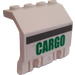 LEGO Wit Paneel 2 x 4 x 2 met Hinges met Cargo Sticker (44572)