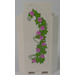 LEGO White Panel 3 x 3 x 6 Corner Wall with Curved Ivy and Flowers (Left) Sticker without Bottom Indentations (87421)