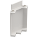 LEGO White Panel 3 x 3 x 6 Corner Wall without Bottom Indentations (87421)