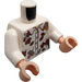 LEGO Wit Petunia Dursley Minifig Torso (973 / 76382)