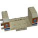 LEGO White Plane Fuselage with Two Windows