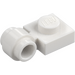 LEGO White Plate 1 x 1 with Clip (Thick Ring) (4081 / 41632)