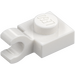 LEGO White Plate 1 x 1 with Horizontal Clip (Flat Fronted Clip) (6019)