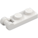 LEGO White Plate 1 x 2 with End Bar Handle (60478)