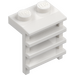 LEGO White Plate 1 x 2 with Ladder (4175 / 31593)