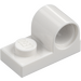 LEGO White Plate 1 x 2 with Pin Hole (11458)