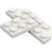 LEGO White Plate 2 x 6 with Rounded Corners with Raised Plate 2 x 3 (7797) LEGO White Plate 2 x 6 with Rounded Corners with Raised Plate 2 x 3 (7797)