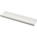 LEGO blanc assiette 2 x 8 avec Porte Rail (30586)