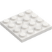 LEGO White Plate 4 x 4 (3031)